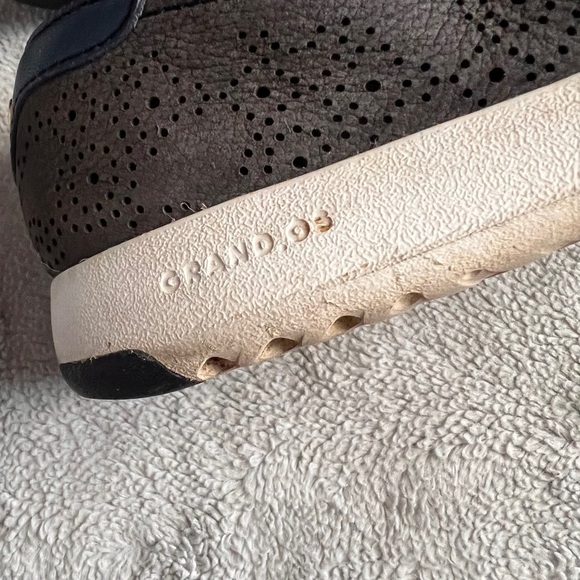 Cole Haan GrandPro Crosscourt Paisley Perforated Slip-On Skater Sneakers GrandOS - Picture 9 of 17